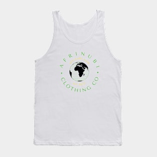 Afrinubi Clothing Company Logo - Jamaican Colors Tank Top